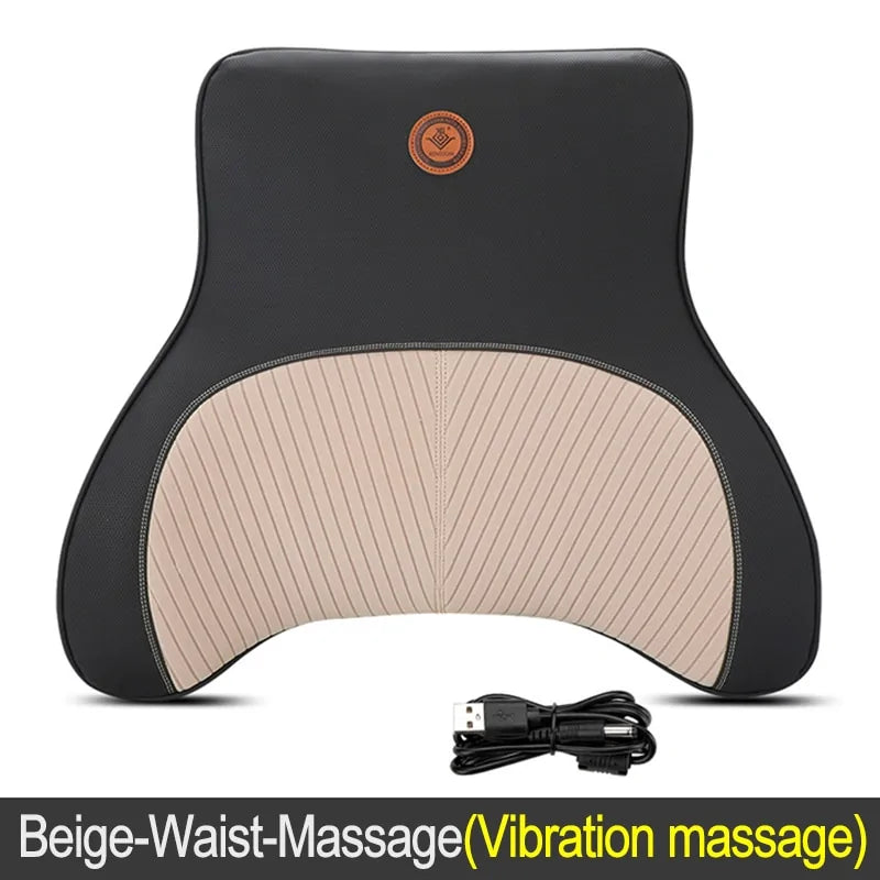 Car Massage Neck Support Pillow