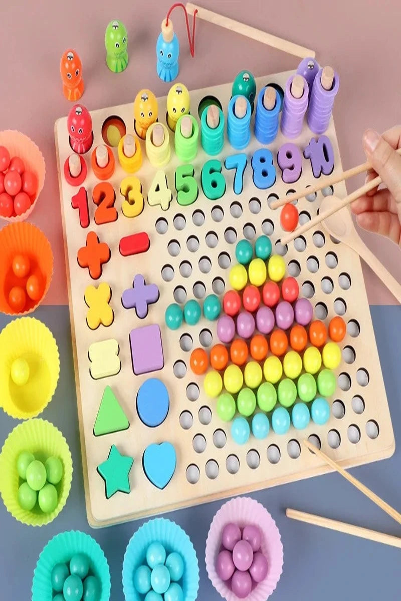 Kids Puzzle Board Math Game