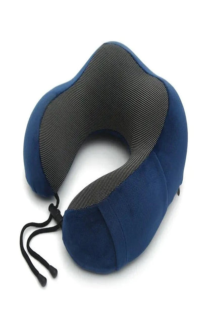 Orthopedic Neck Massaging Pillow for Travel with Eye Mask and Ear Protector